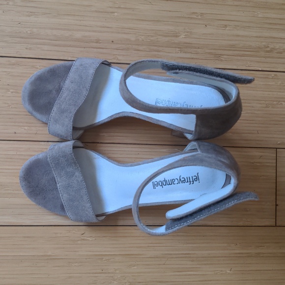 Jeffrey Campbell heeled suede sandals - Picture 3 of 3
